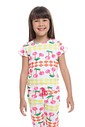 CONJUNTO MENINA BLUSA E CALÇA CEREJAS