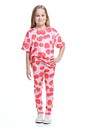 CONJUNTO MENINA CAMISETA E LEGGING DOCE FRUTINHAS