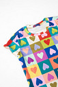 CONJUNTO MENINA BLUSA E SHORTS CORAÇÃOZINHO CONJUNTO MENINA BLUSA E SHORTS CORAÇÃOZINHO