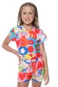 CONJUNTO MENINA BLUSA E SHORTS COLORS CONJUNTO MENINA BLUSA E SHORTS COLORS