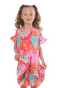 VESTIDO MENINA MAGIA DAS CORES