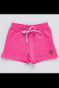 SHORTS MENINA MOLETINHO ROSA