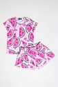 CONJUNTO MENINA BLUSA E SHORTS SAIA MELANCIA CONJUNTO MENINA BLUSA E SHORTS SAIA MELANCIA