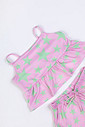 CONJUNTO MENINA BLUSA ALÇA E SHORTS ESTRELAS