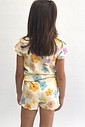 CONJUNTO MENINA BLUSA E SHORTS POSITIVE FLOWER CONJUNTO MENINA BLUSA E SHORTS POSITIVE FLOWER