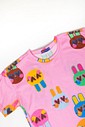 CONJUNTO MENINA CAMISETA E LEGGING COELHOS