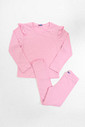 CONJUNTO CALÇA E BLUSA LONGA ROSA BEBE CONJUNTO CALÇA E BLUSA LONGA ROSA BEBE