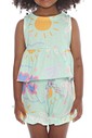 CONJUNTO MENINA BLUSA E SHORTS FUNDO DO MAR CONJUNTO MENINA BLUSA E SHORTS FUNDO DO MAR