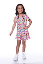 CONJUNTO MENINA BLUSA E SHORTS SAIA RAIBOW CONJUNTO MENINA BLUSA E SHORTS SAIA RAIBOW