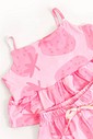 CONJUNTO MENINA BLUSA ALÇA E SHORTS STRAWBERRY CONJUNTO MENINA BLUSA ALÇA E SHORTS STRAWBERRY