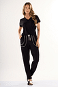 PIJAMA CURTO VISCOLYCRA FEMININO PRETO