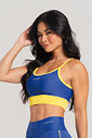 Top Feminino Fitness Brasil Azul Top Feminino Fitness Brasil Azul