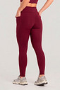 Legging Fitness Bolso Lateral Premium Bordô Legging Fitness Bolso Lateral Premium Bordô