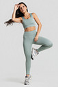 Top Decote U Fitness Verde Pistache