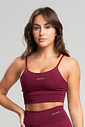 Top Feminino Fitness Bordô