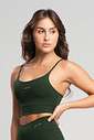 Top Feminino Fitness Verde Sálvia Top Feminino Fitness Verde Sálvia