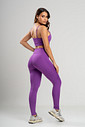 Conjunto Feminino Fitness Legging e Top Roxo Conjunto Feminino Fitness Legging e Top Roxo