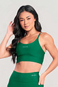 Top Feminino Fitness Verde