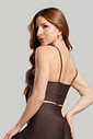 Top Feminino Fitness Marrom Classic Top Feminino Fitness Marrom Classic