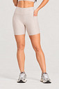 Shorts Fitness Bolso Lateral Premium Off White Shorts Fitness Bolso Lateral Premium Off White