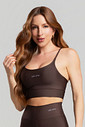 Top Feminino Fitness Marrom Classic Top Feminino Fitness Marrom Classic