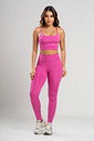 Conjunto Feminino Fitness Legging e Top Pink Conjunto Feminino Fitness Legging e Top Pink