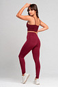 Legging Feminina Fitness Bordô Intense Legging Feminina Fitness Bordô Intense