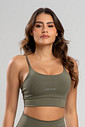 Top Feminino Fitness Verde Musgo