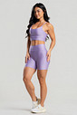 Conjunto Feminino Fitness Shorts e Top Lilás Conjunto Feminino Fitness Shorts e Top Lilás