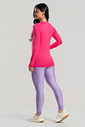 Camiseta Feminina Manga Longa Fitness Pink