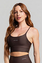 Top Feminino Fitness Marrom Classic Top Feminino Fitness Marrom Classic