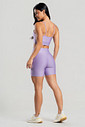 Conjunto Feminino Fitness Shorts e Top Lilás Conjunto Feminino Fitness Shorts e Top Lilás
