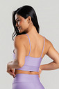 Top Feminino Fitness Lilás