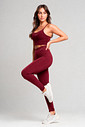 Legging Feminina Fitness Bordô Intense Legging Feminina Fitness Bordô Intense