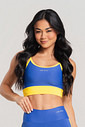 Top Feminino Fitness Brasil Azul Top Feminino Fitness Brasil Azul
