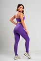 Conjunto Feminino Fitness Legging e Top Violet Conjunto Feminino Fitness Legging e Top Violet