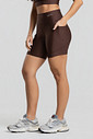 Shorts Fitness Bolso Lateral Premium Marrom Shorts Fitness Bolso Lateral Premium Marrom