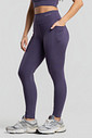 Legging Fitness Bolso Lateral Premium Petúnia Legging Fitness Bolso Lateral Premium Petúnia