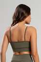 Top Feminino Fitness Verde Musgo