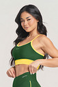 Top Feminino Fitness Brasil  Verde