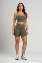 Shorts Feminino Fitness Verde Militar