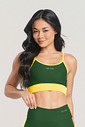 Top Feminino Fitness Brasil  Verde