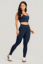Conjunto Feminino Fitness Legging e Top Marinho Conjunto Feminino Fitness Legging e Top Marinho