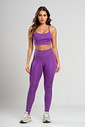 Conjunto Feminino Fitness Legging e Top Roxo Conjunto Feminino Fitness Legging e Top Roxo