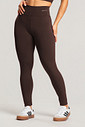 Legging Feminina Fitness Marrom