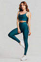 Conjunto Feminino Fitness Legging e Top Esmeralda