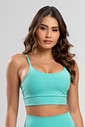 Top Feminino Fitness Turquesa Top Feminino Fitness Turquesa