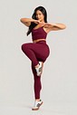 Top Feminino Fitness Bordô