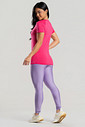 Camiseta Feminina Manga Curta Fitness Pink