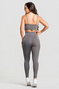 Conjunto Feminino Fitness Legging e Top Chumbo Conjunto Feminino Fitness Legging e Top Chumbo